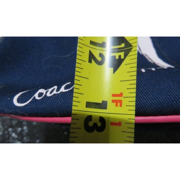 Coach 2008 Limited Edition Bonnie Cashin Navy Canvas Tote - Picture 11 of 11